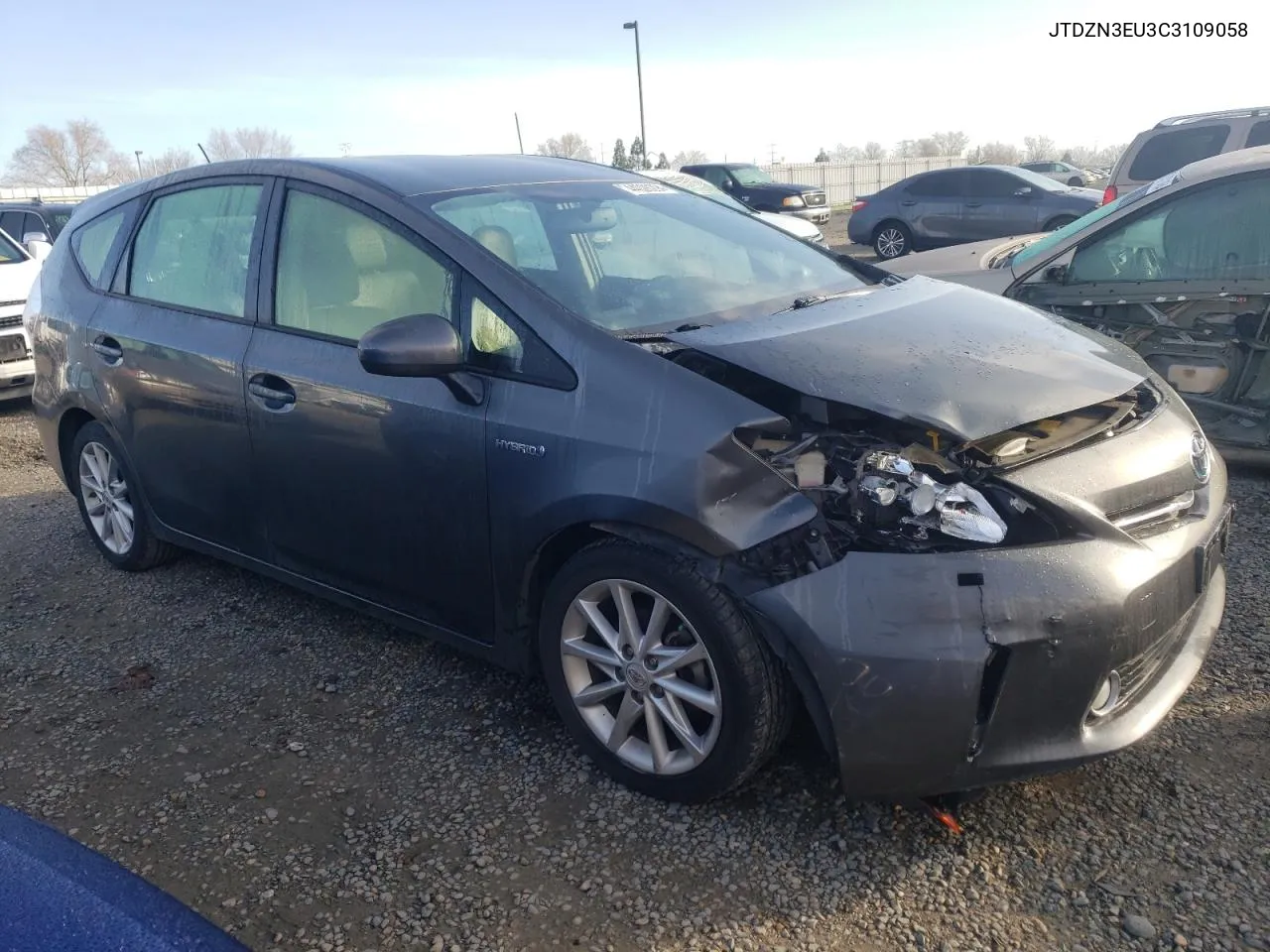 2012 Toyota Prius V VIN: JTDZN3EU3C3109058 Lot: 44028294