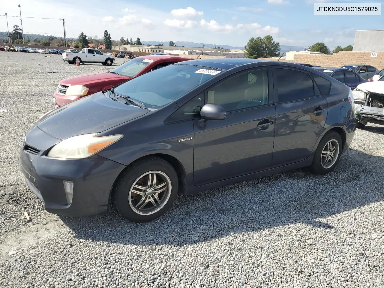 JTDKN3DU5C1579025 2012 Toyota Prius