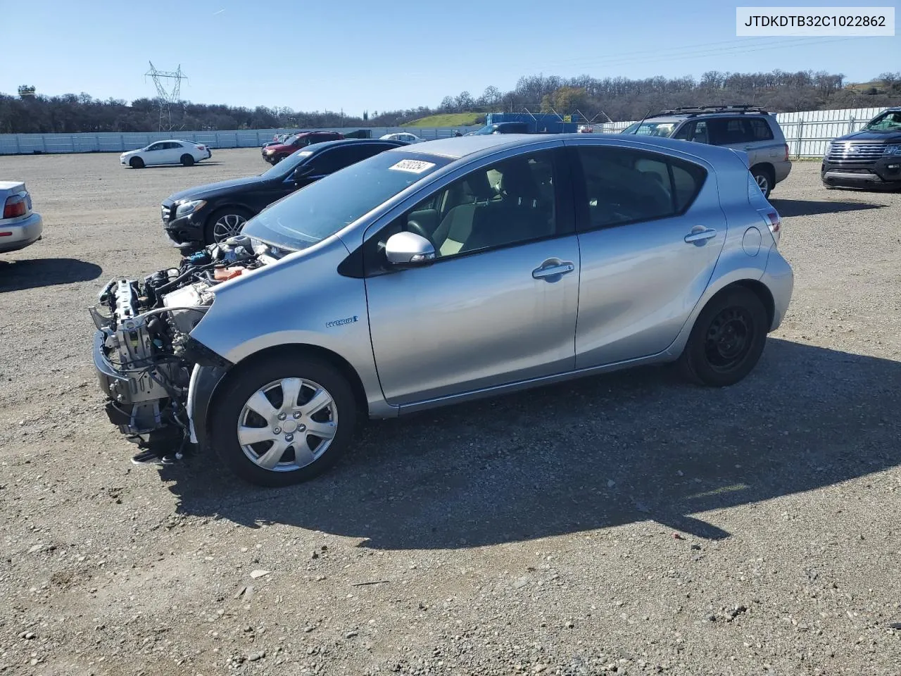 JTDKDTB32C1022862 2012 Toyota Prius C