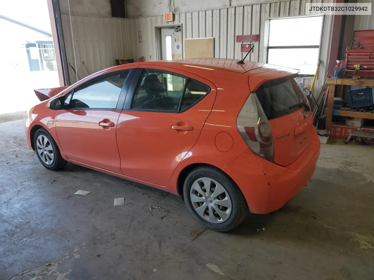 2012 Toyota Prius C VIN: JTDKDTB32C1029942 Lot: 52192914