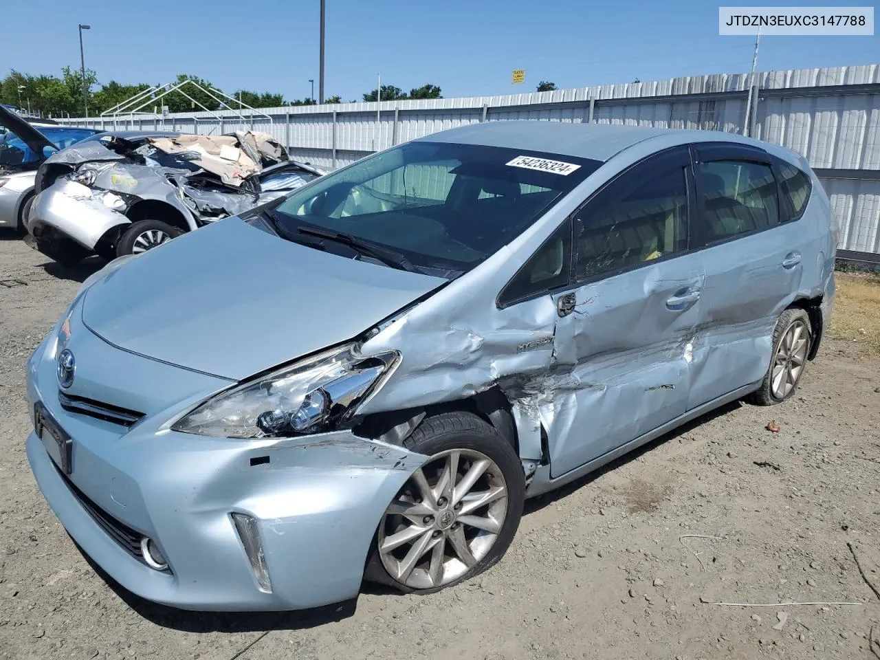 JTDZN3EUXC3147788 2012 Toyota Prius V