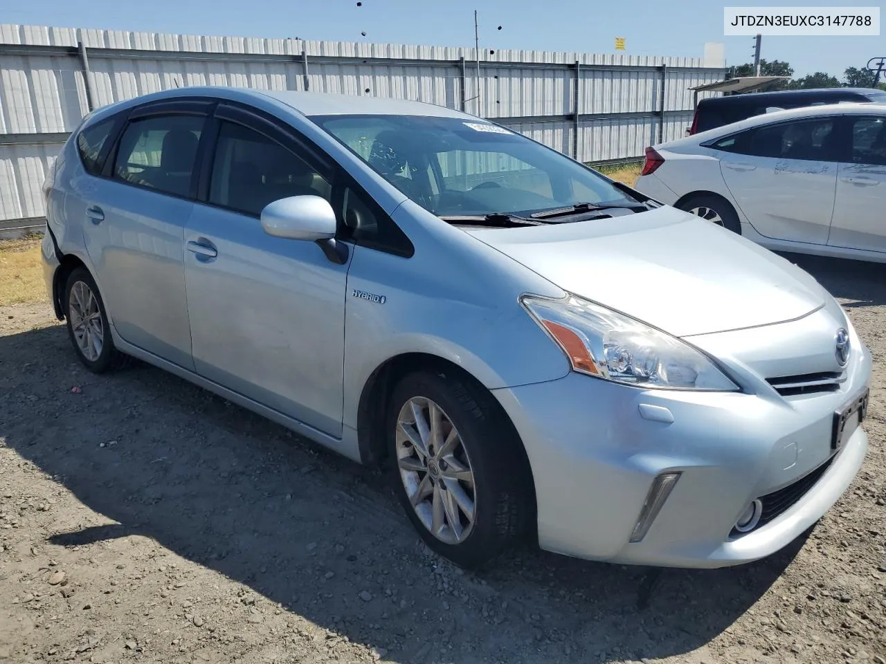 2012 Toyota Prius V VIN: JTDZN3EUXC3147788 Lot: 54236324