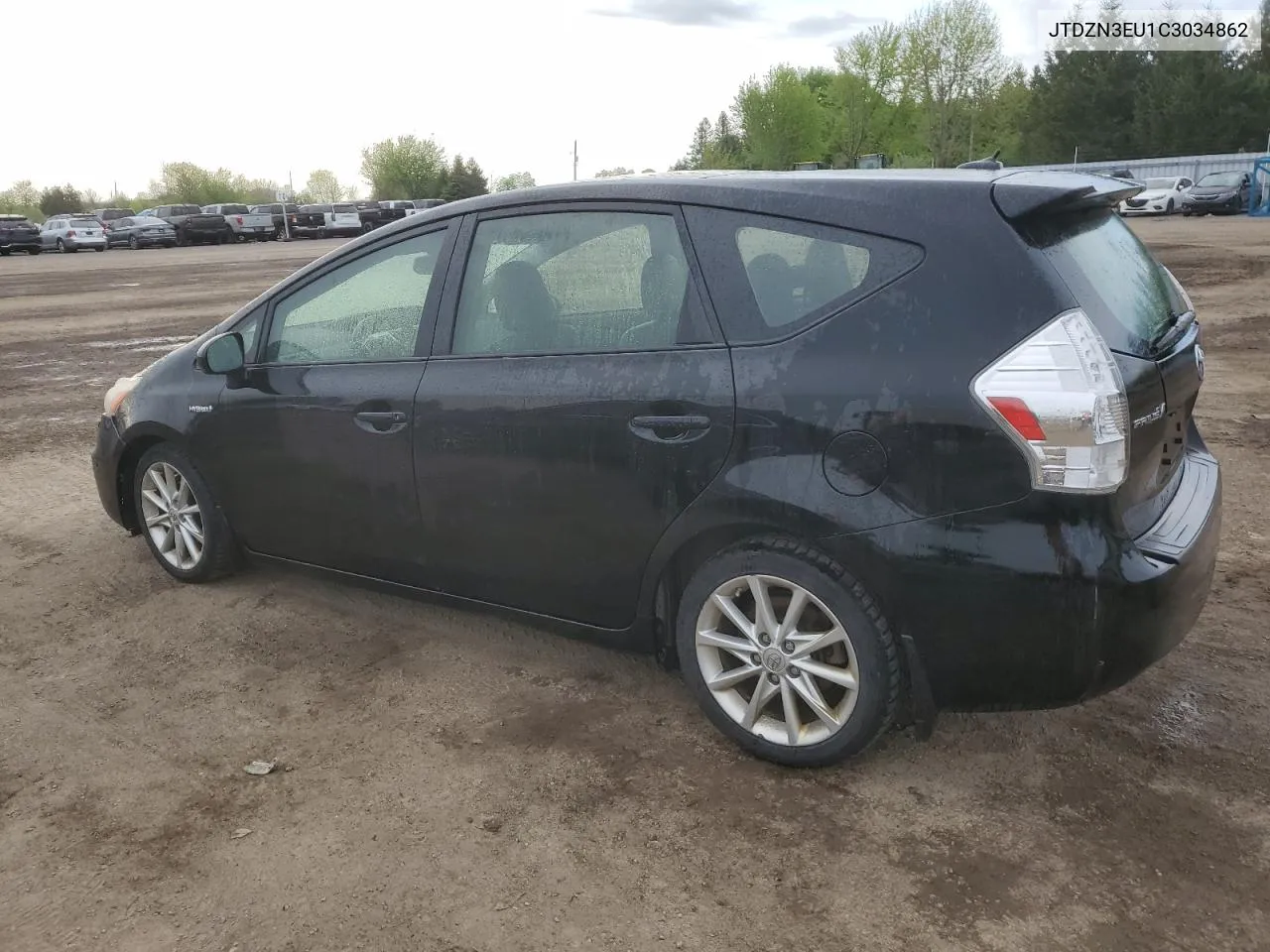 2012 Toyota Prius V VIN: JTDZN3EU1C3034862 Lot: 55282564