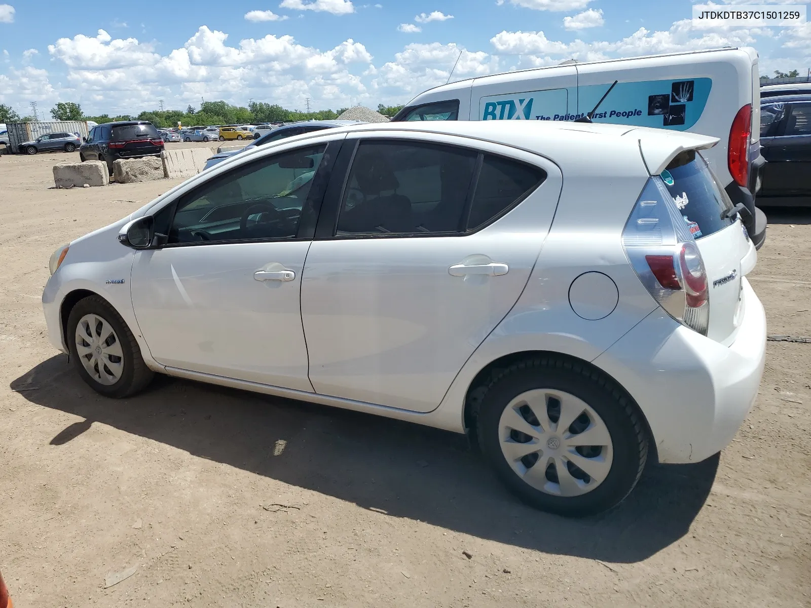 JTDKDTB37C1501259 2012 Toyota Prius C