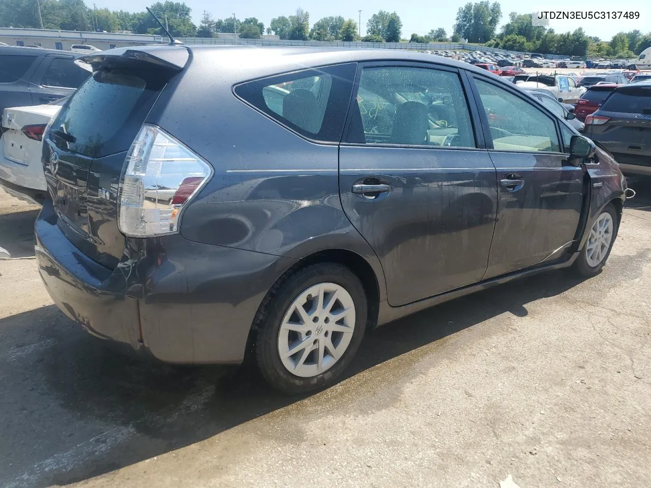 2012 Toyota Prius V VIN: JTDZN3EU5C3137489 Lot: 58708054