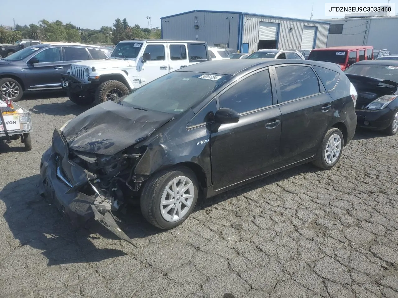 2012 Toyota Prius V VIN: JTDZN3EU9C3033460 Lot: 59897464