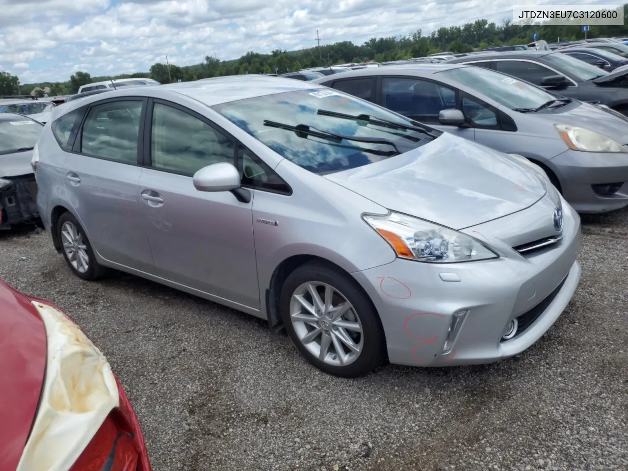 2012 Toyota Prius V VIN: JTDZN3EU7C3120600 Lot: 60132564