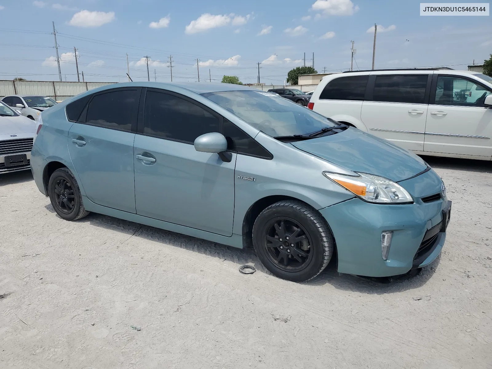 JTDKN3DU1C5465144 2012 Toyota Prius