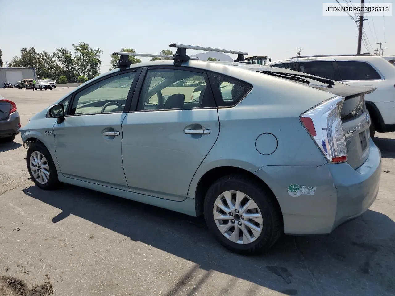 2012 Toyota Prius Plug-In VIN: JTDKN3DP5C3025515 Lot: 60503524