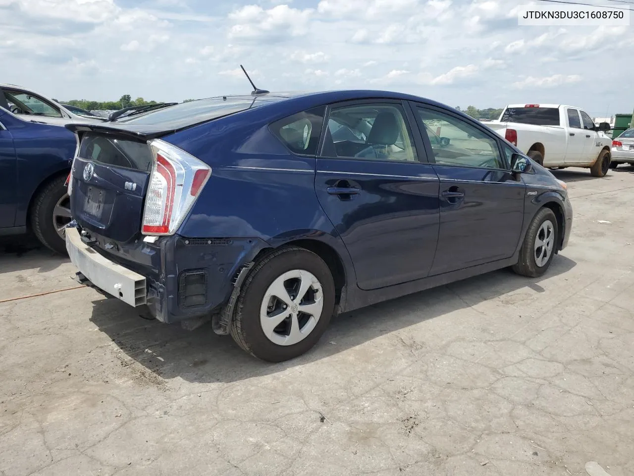 JTDKN3DU3C1608750 2012 Toyota Prius