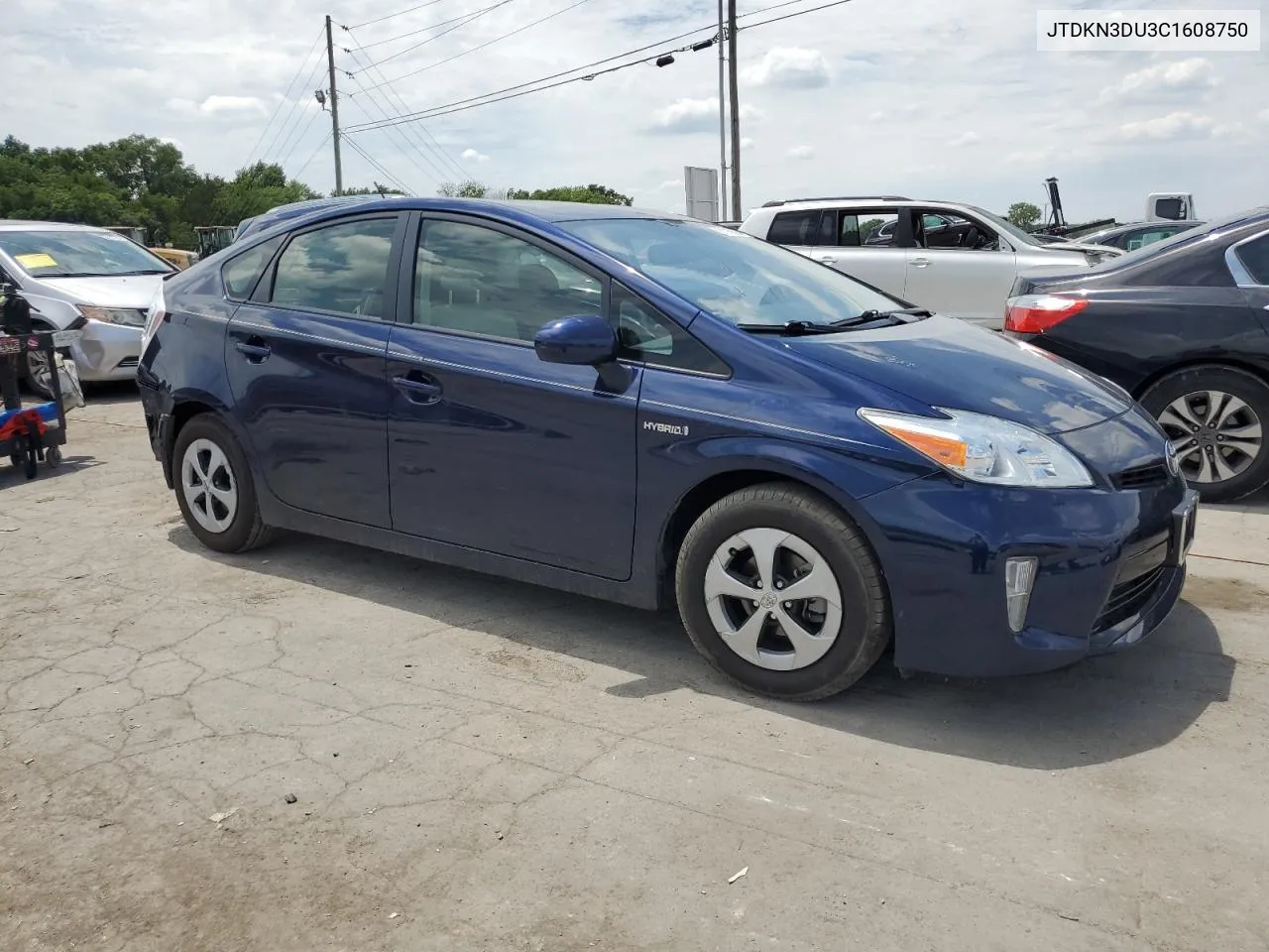 JTDKN3DU3C1608750 2012 Toyota Prius