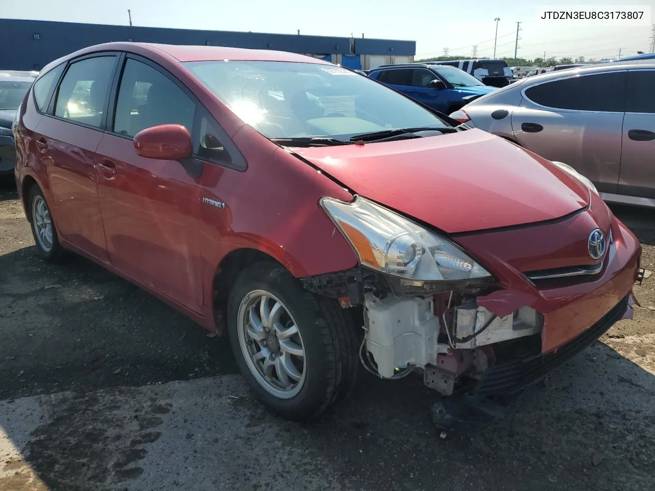 2012 Toyota Prius V VIN: JTDZN3EU8C3173807 Lot: 62769544