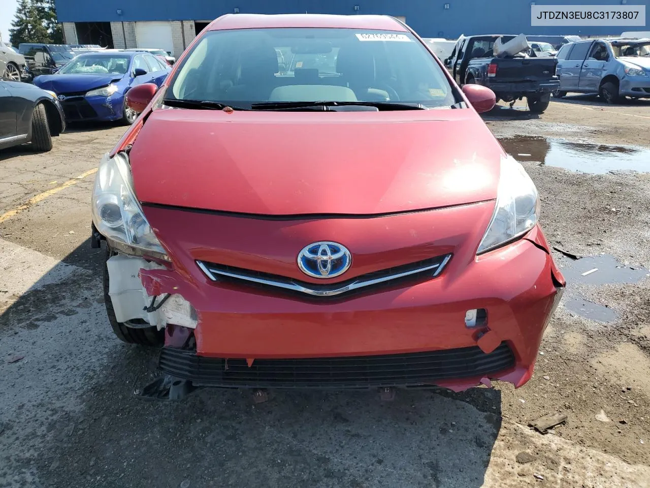 2012 Toyota Prius V VIN: JTDZN3EU8C3173807 Lot: 62769544