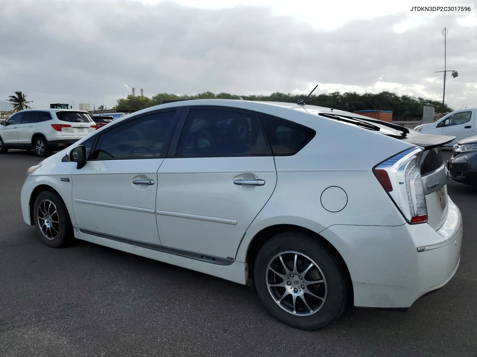 2012 Toyota Prius Plug-In VIN: JTDKN3DP2C3017596 Lot: 62893064