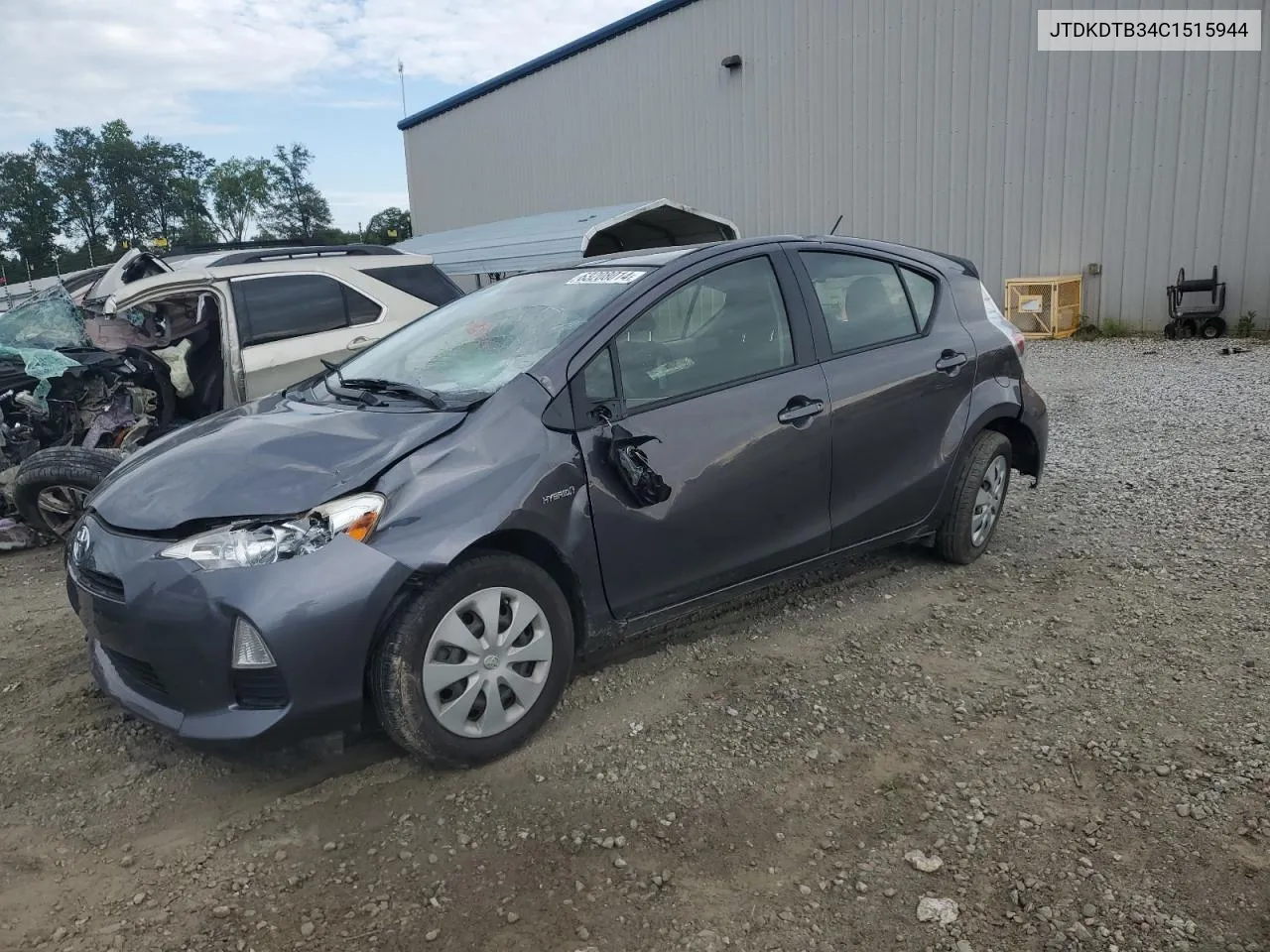 JTDKDTB34C1515944 2012 Toyota Prius C