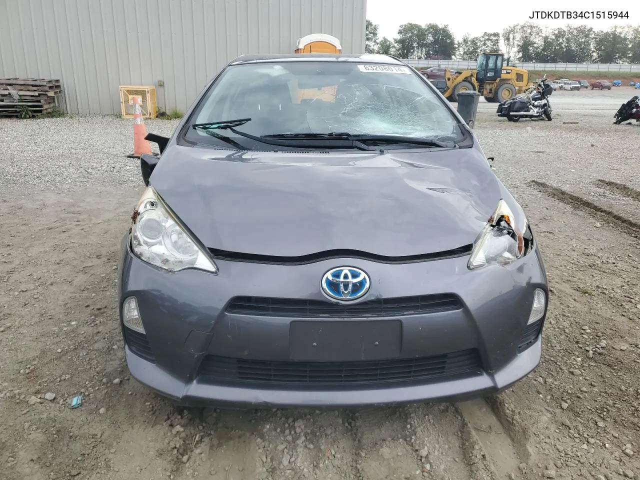 2012 Toyota Prius C VIN: JTDKDTB34C1515944 Lot: 63208014