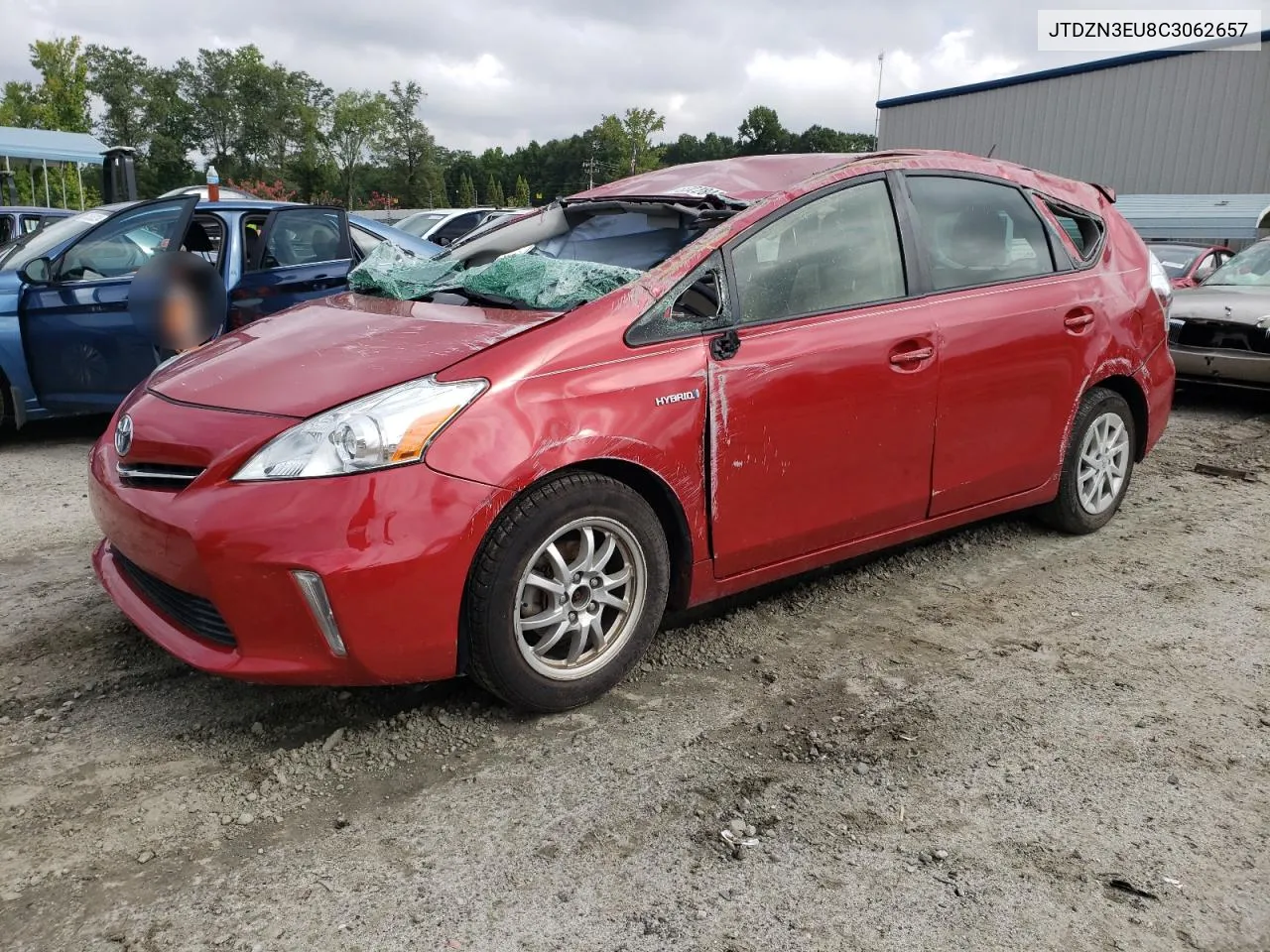 2012 Toyota Prius V VIN: JTDZN3EU8C3062657 Lot: 63228414