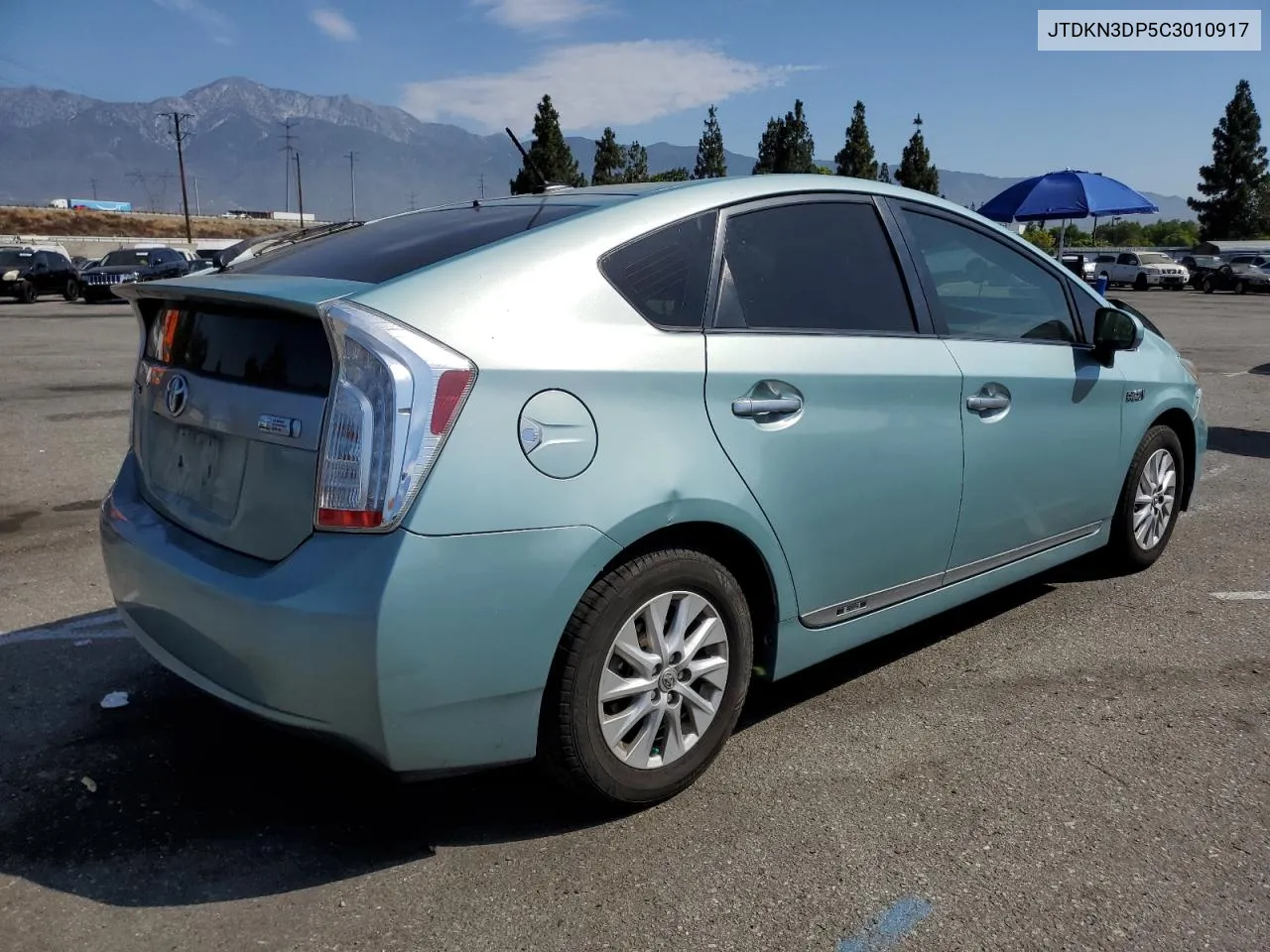 JTDKN3DP5C3010917 2012 Toyota Prius Plug-In