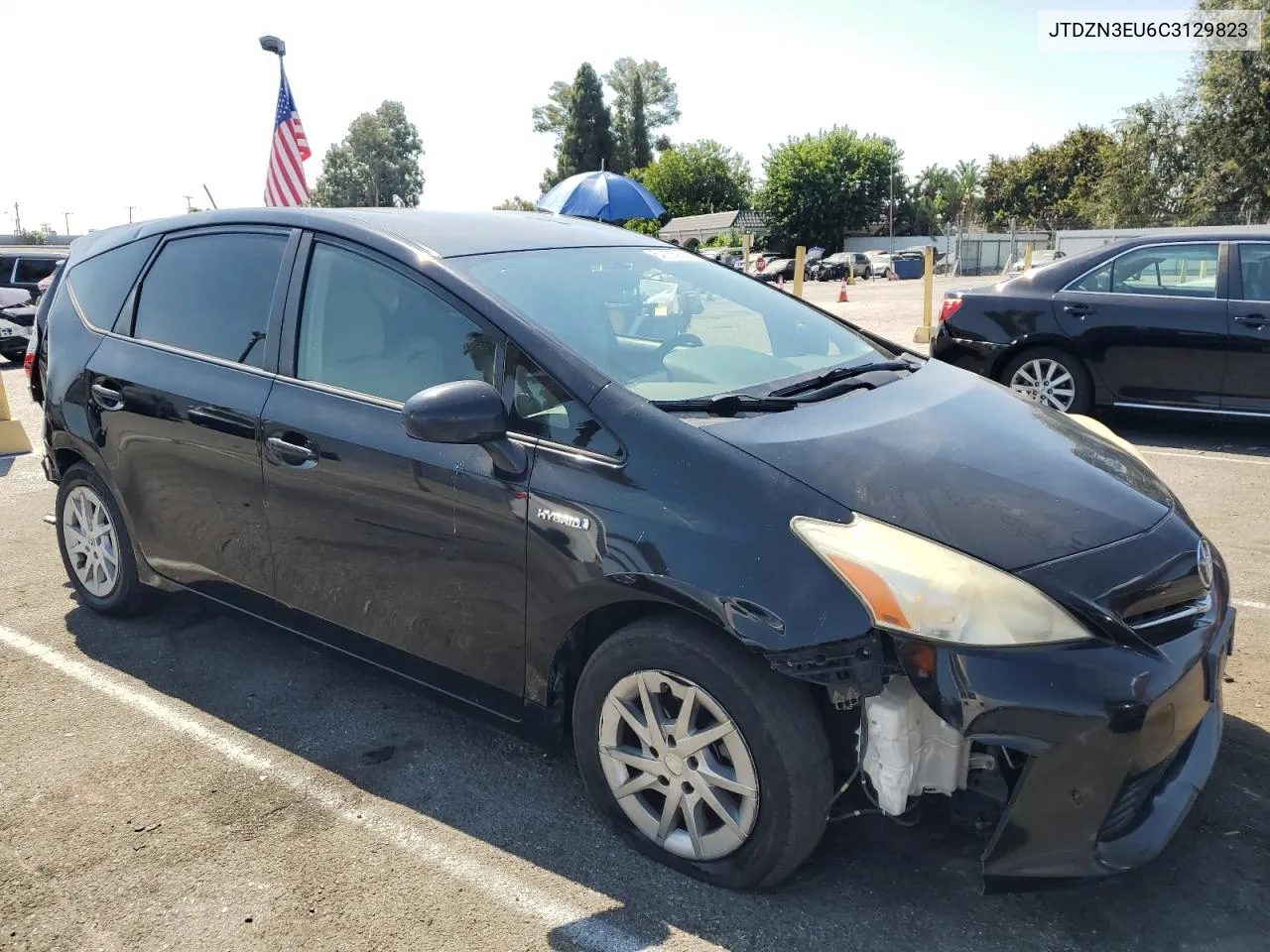 2012 Toyota Prius V VIN: JTDZN3EU6C3129823 Lot: 64165954