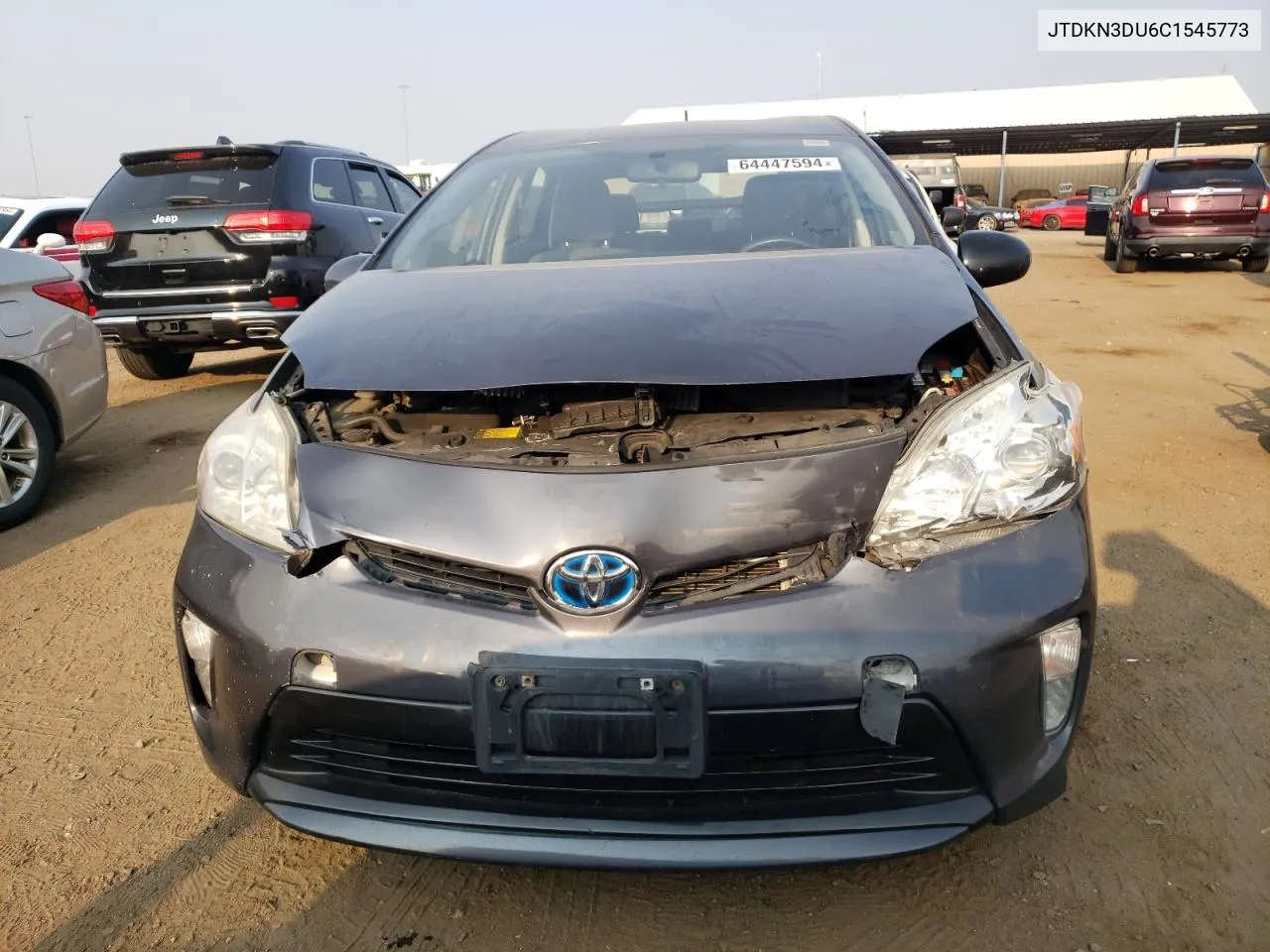 2012 Toyota Prius VIN: JTDKN3DU6C1545773 Lot: 64447594