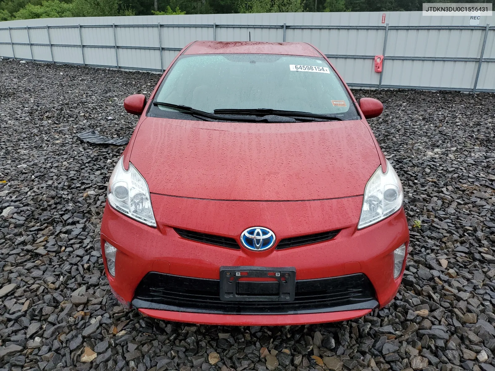 2012 Toyota Prius VIN: JTDKN3DU0C1556431 Lot: 64598154