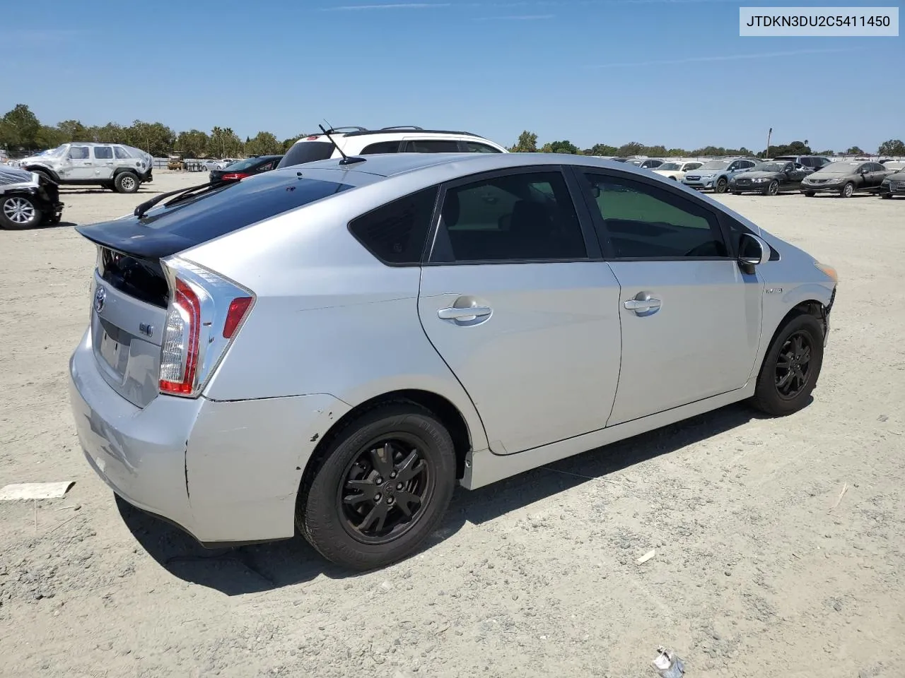 JTDKN3DU2C5411450 2012 Toyota Prius