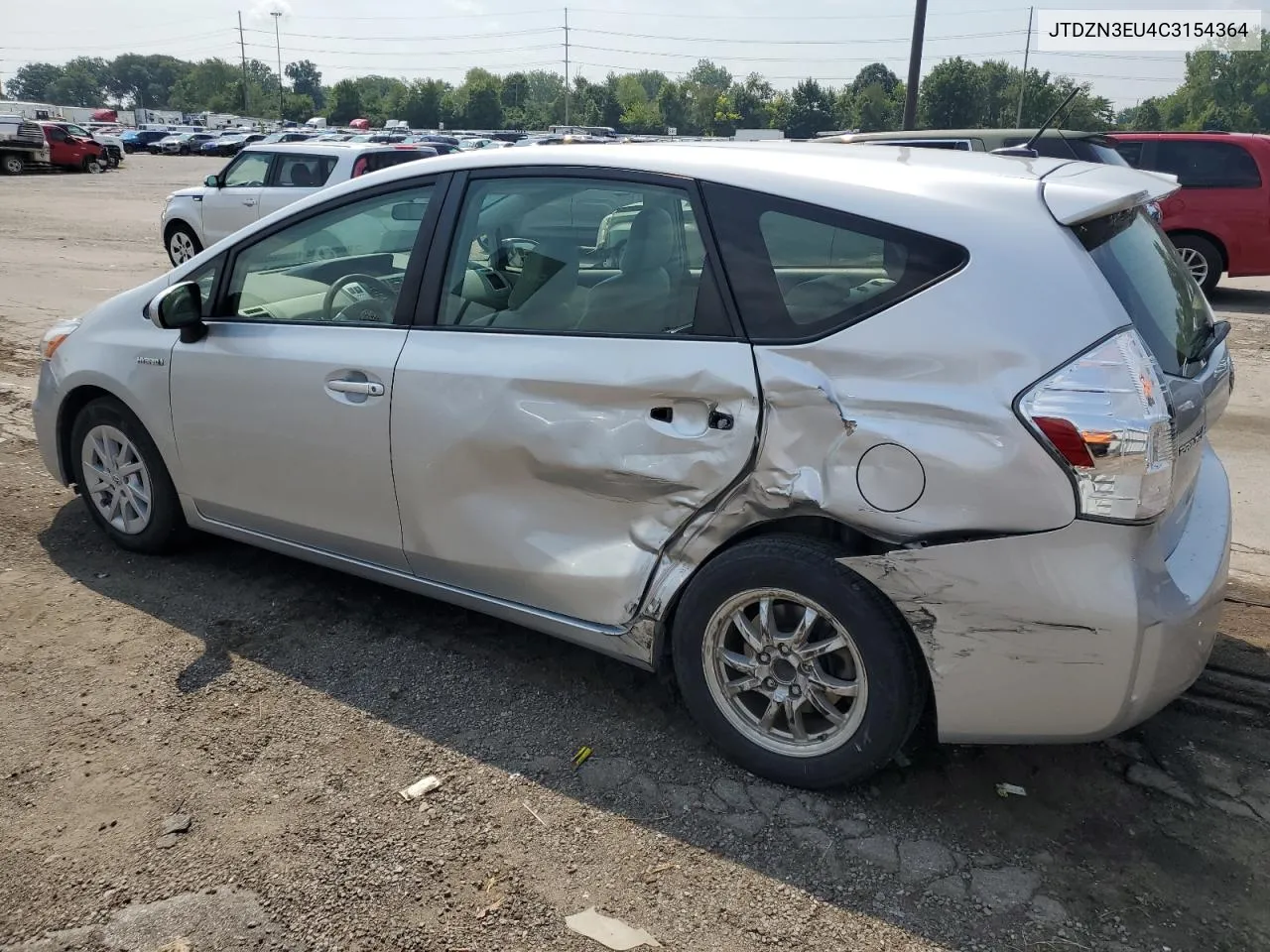 2012 Toyota Prius V VIN: JTDZN3EU4C3154364 Lot: 66145544