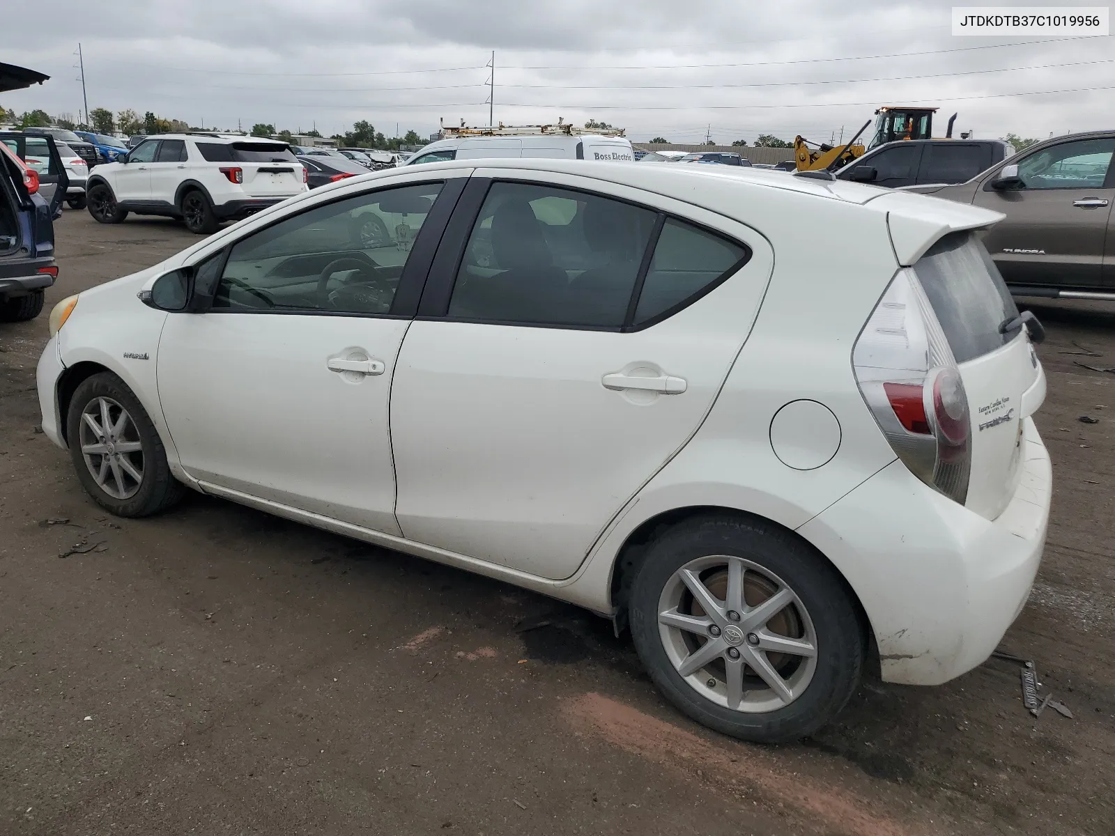 2012 Toyota Prius C VIN: JTDKDTB37C1019956 Lot: 66707864