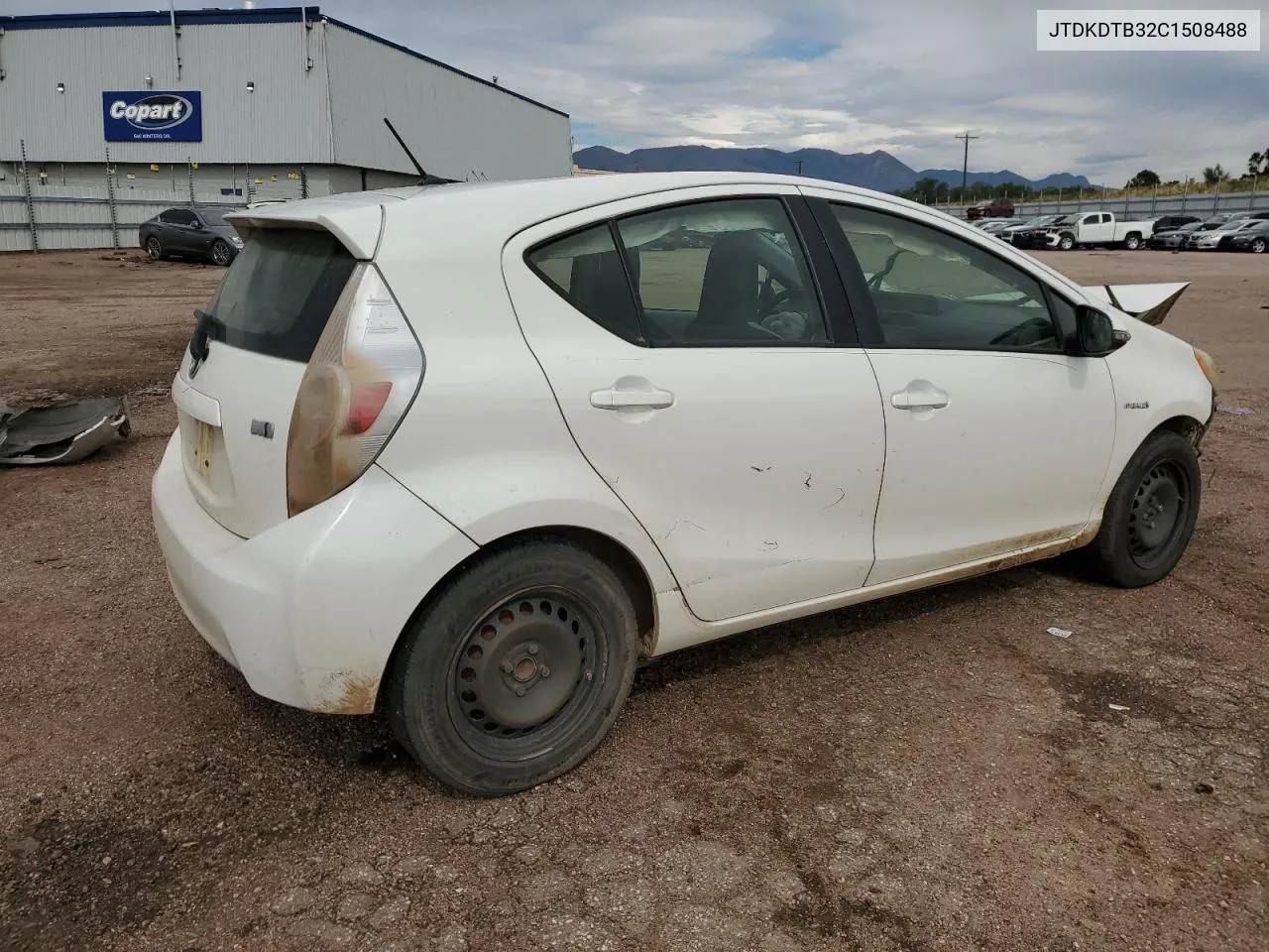 2012 Toyota Prius C VIN: JTDKDTB32C1508488 Lot: 67206864