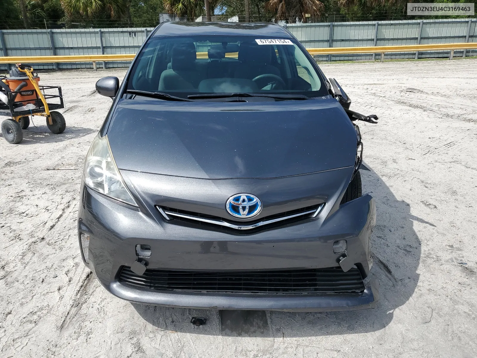 JTDZN3EU4C3169463 2012 Toyota Prius V