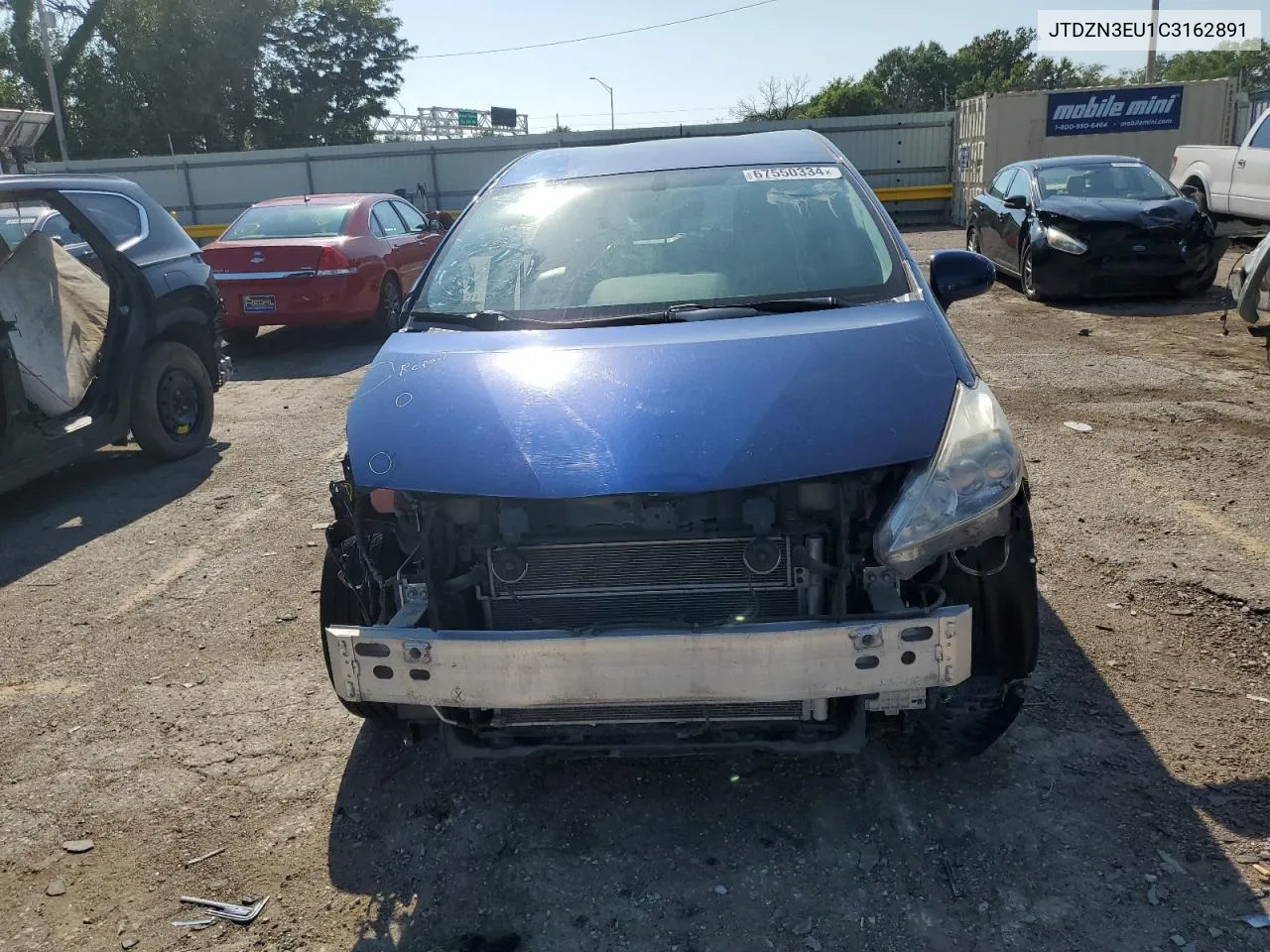 JTDZN3EU1C3162891 2012 Toyota Prius V