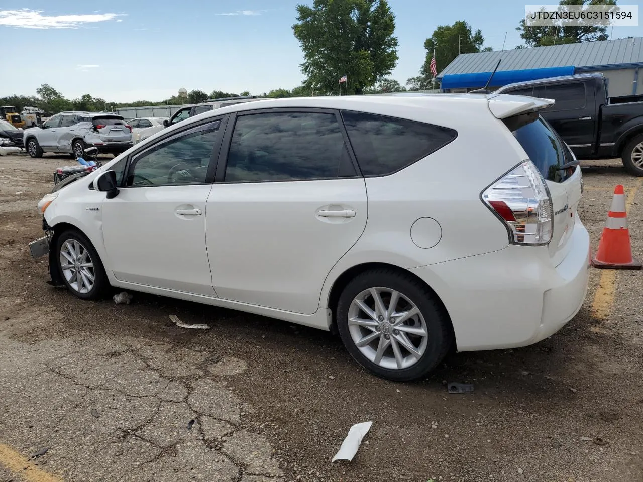 2012 Toyota Prius V VIN: JTDZN3EU6C3151594 Lot: 67745654