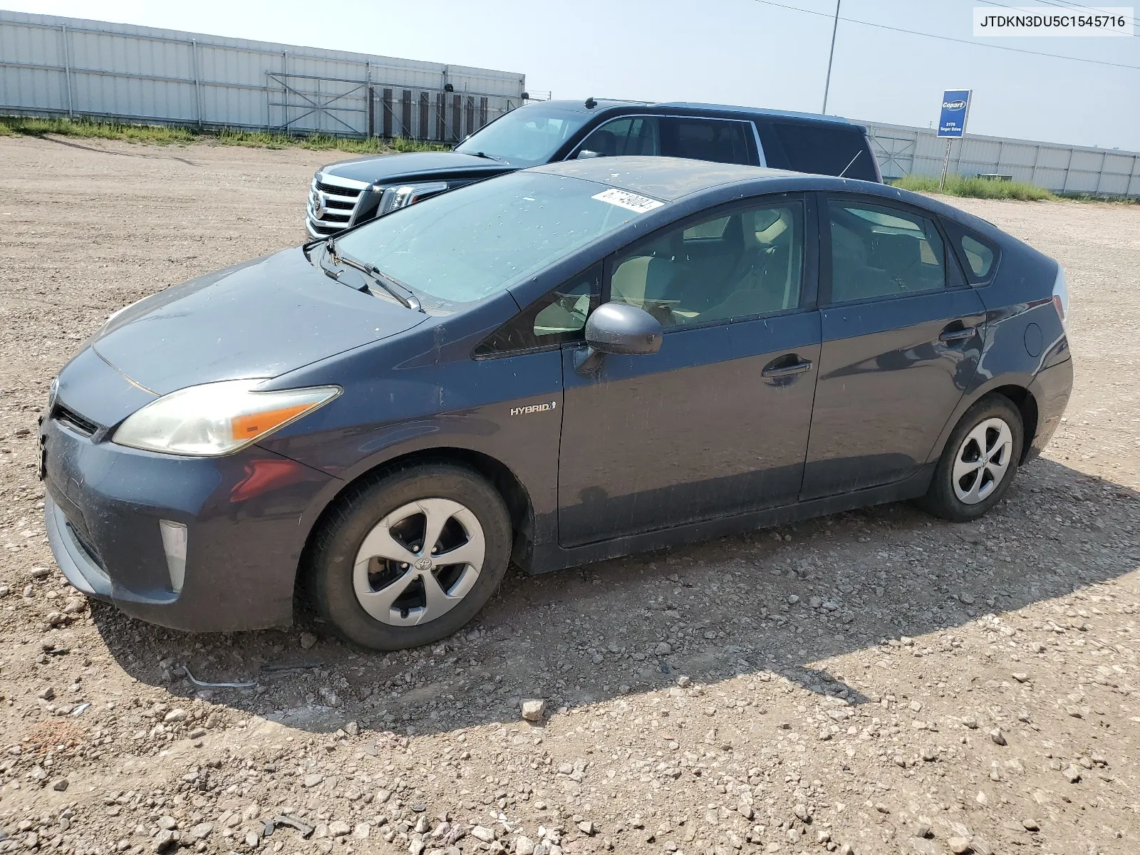 JTDKN3DU5C1545716 2012 Toyota Prius