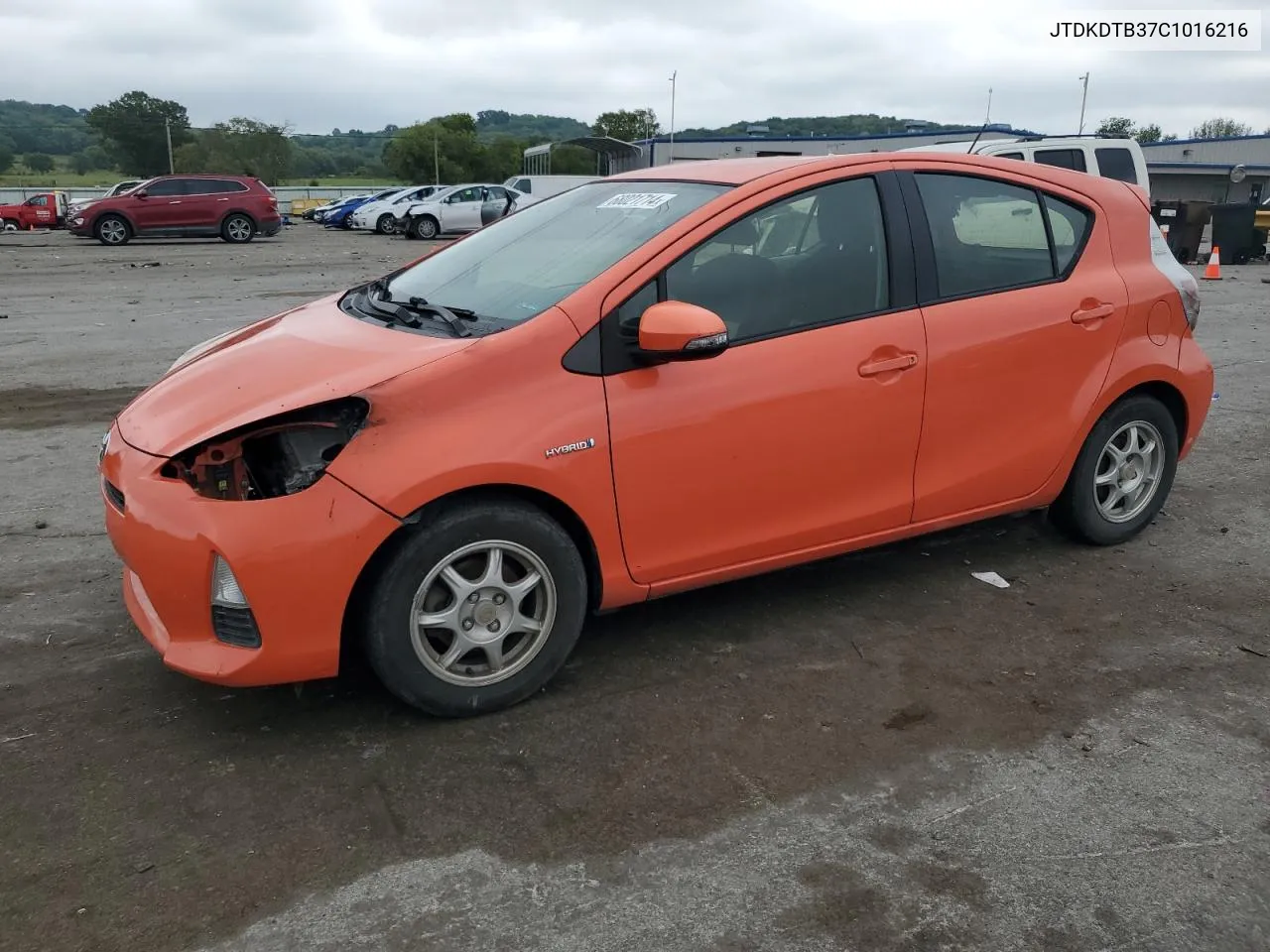 JTDKDTB37C1016216 2012 Toyota Prius C