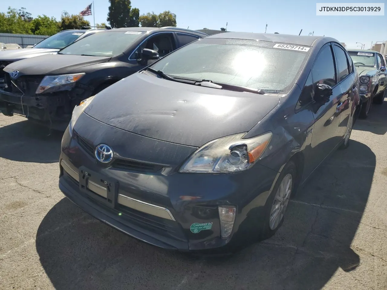 JTDKN3DP5C3013929 2012 Toyota Prius Plug-In