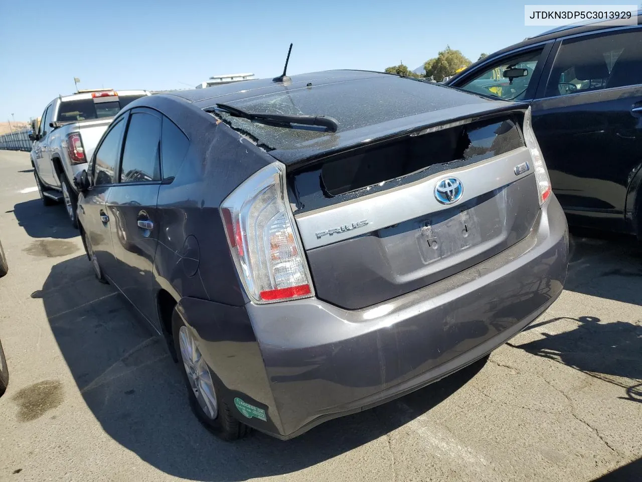 JTDKN3DP5C3013929 2012 Toyota Prius Plug-In