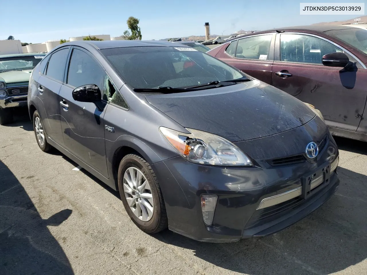 JTDKN3DP5C3013929 2012 Toyota Prius Plug-In