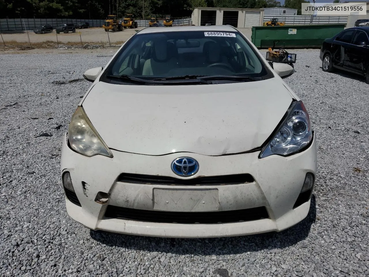 JTDKDTB34C1519556 2012 Toyota Prius C