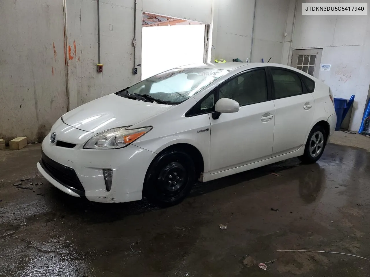 JTDKN3DU5C5417940 2012 Toyota Prius