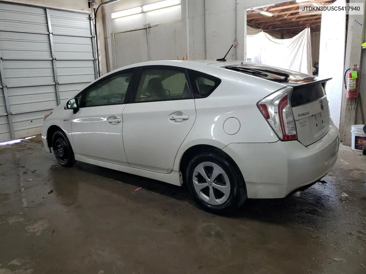 JTDKN3DU5C5417940 2012 Toyota Prius