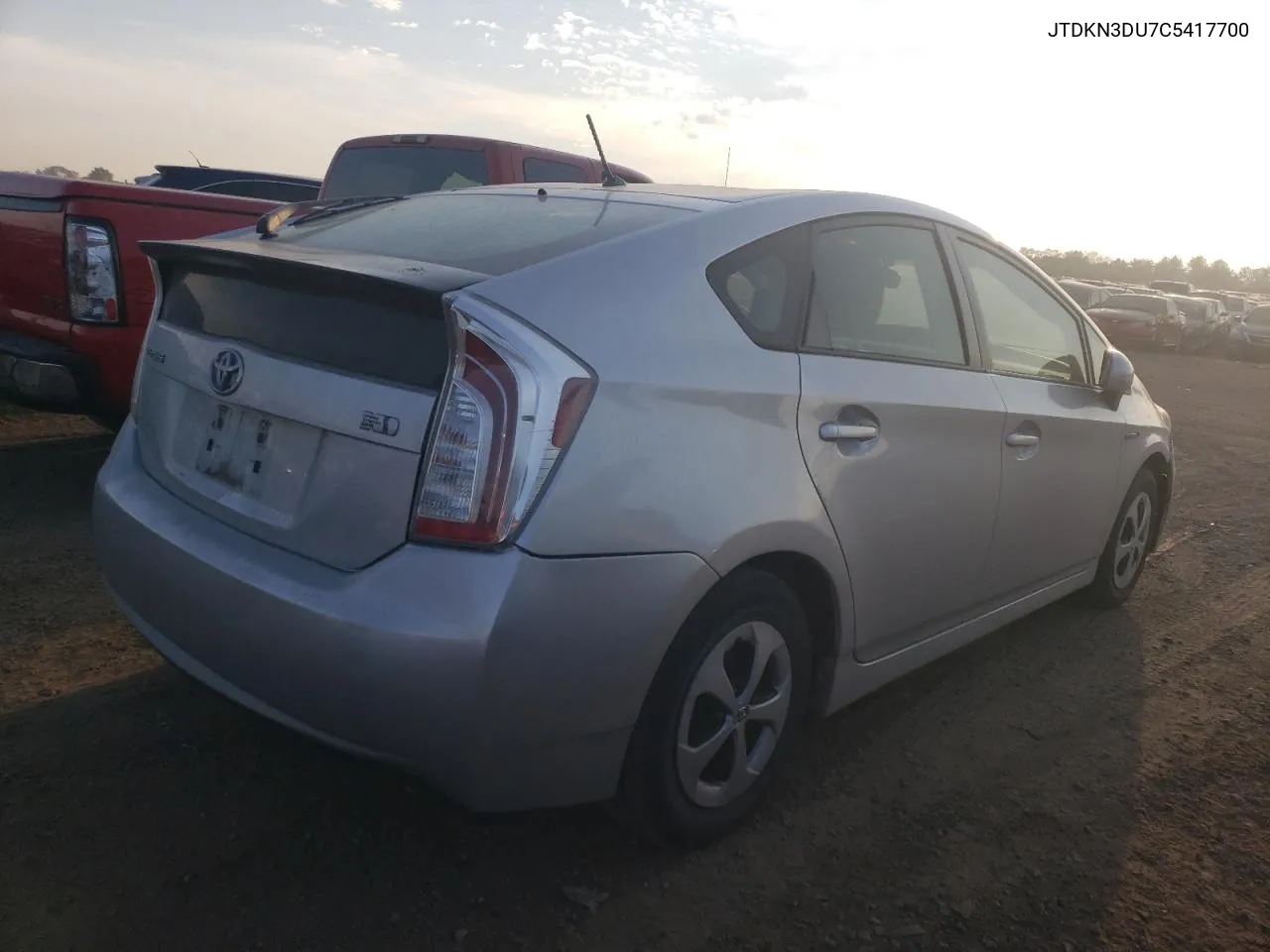 2012 Toyota Prius VIN: JTDKN3DU7C5417700 Lot: 69063094