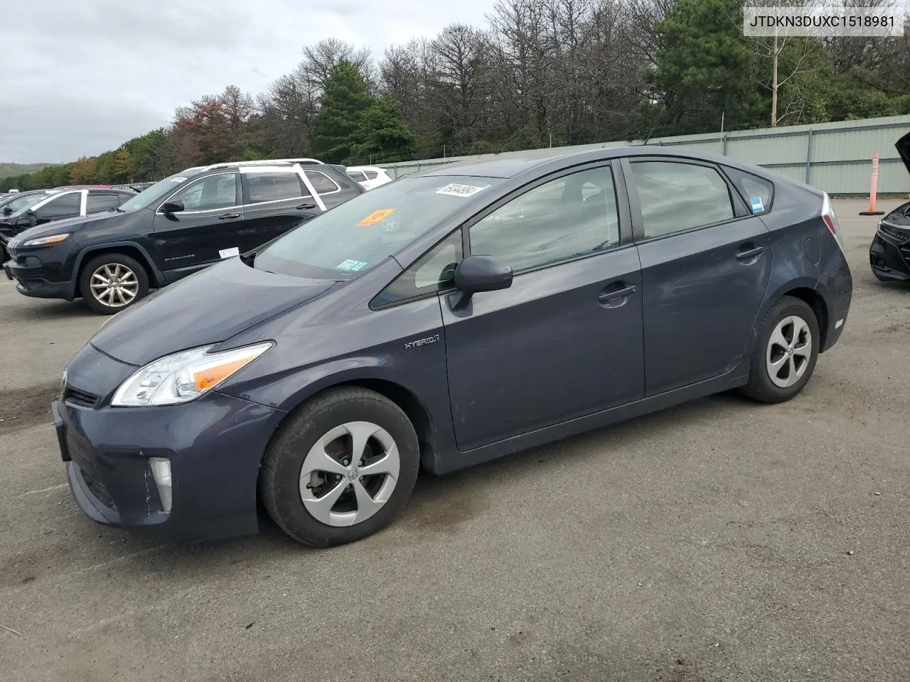 2012 Toyota Prius VIN: JTDKN3DUXC1518981 Lot: 69344984