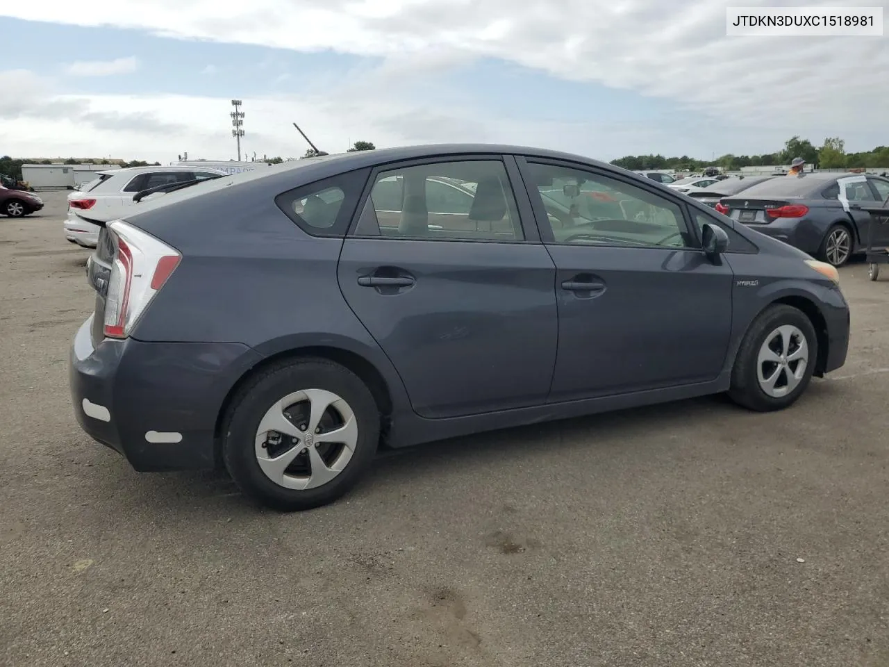 JTDKN3DUXC1518981 2012 Toyota Prius