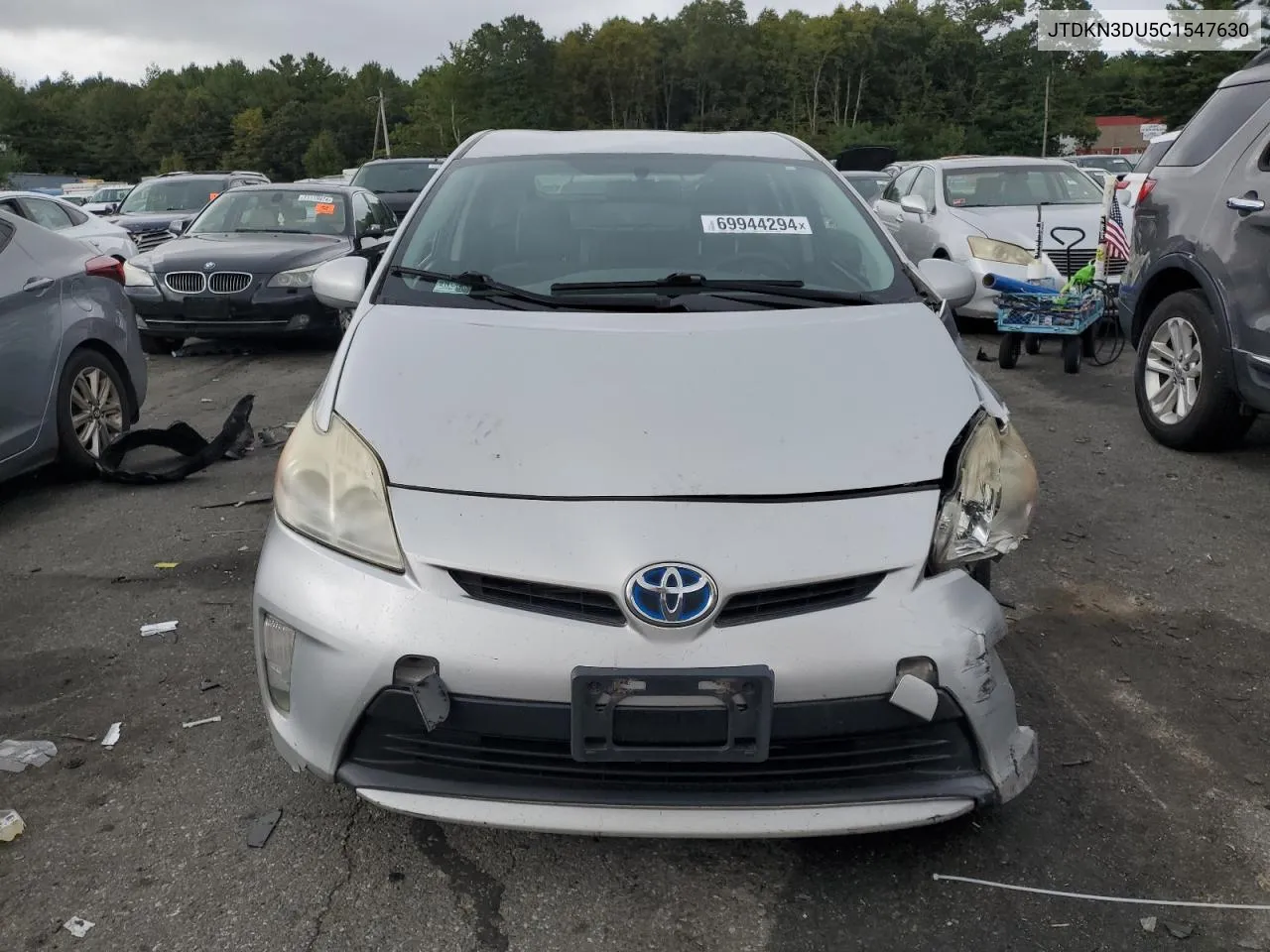 2012 Toyota Prius VIN: JTDKN3DU5C1547630 Lot: 69944294