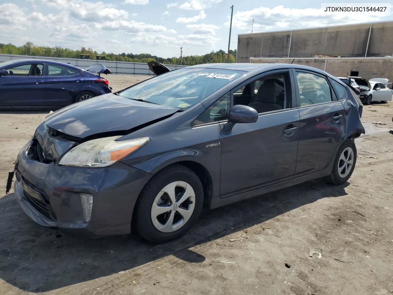 JTDKN3DU3C1546427 2012 Toyota Prius