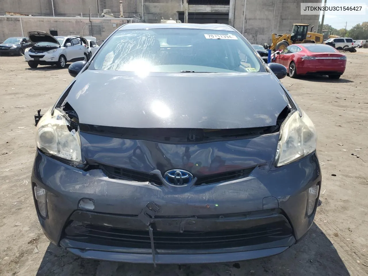 2012 Toyota Prius VIN: JTDKN3DU3C1546427 Lot: 70101394