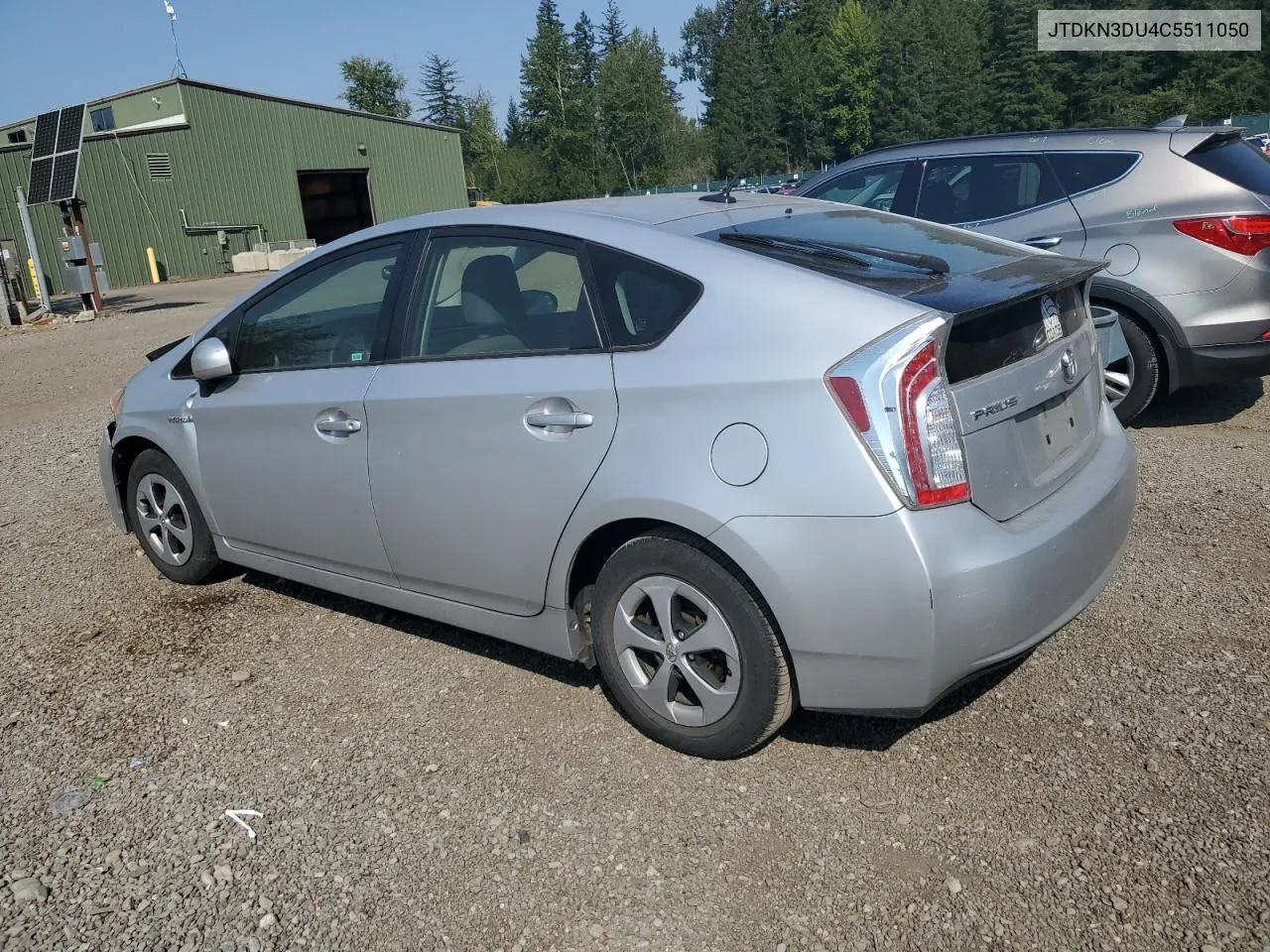 2012 Toyota Prius VIN: JTDKN3DU4C5511050 Lot: 70333484