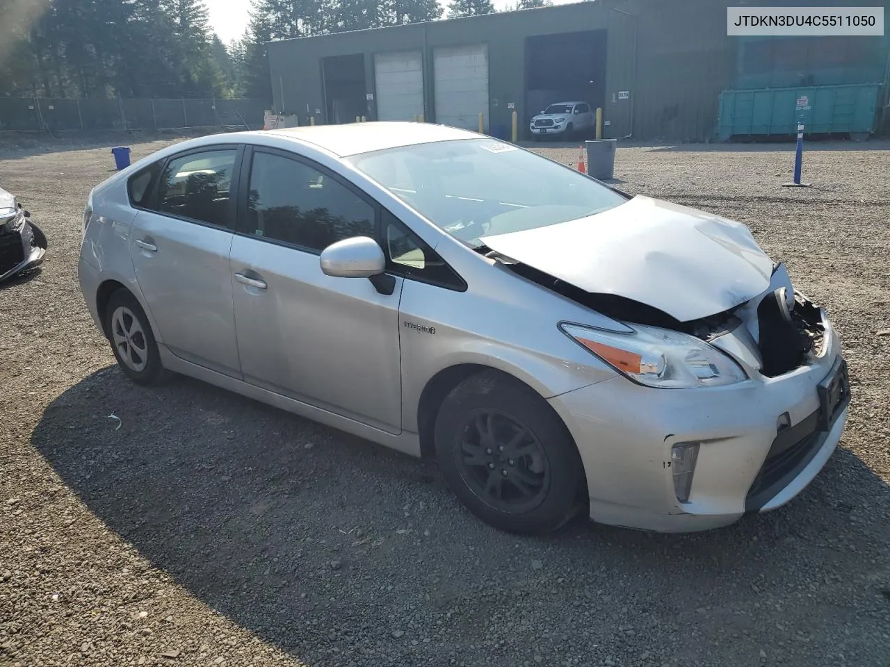 JTDKN3DU4C5511050 2012 Toyota Prius