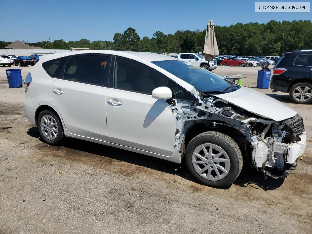 2012 Toyota Prius V VIN: JTDZN3EU8C3090796 Lot: 70369064