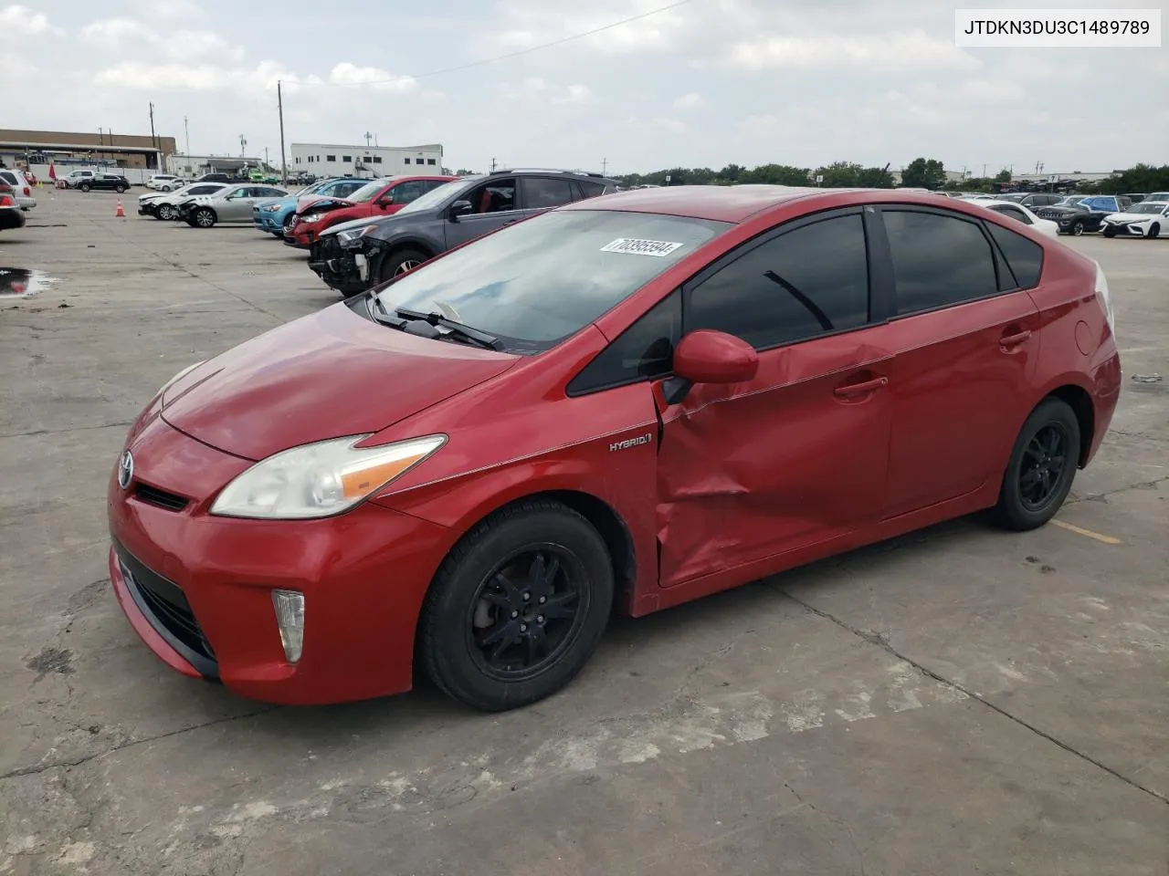 JTDKN3DU3C1489789 2012 Toyota Prius